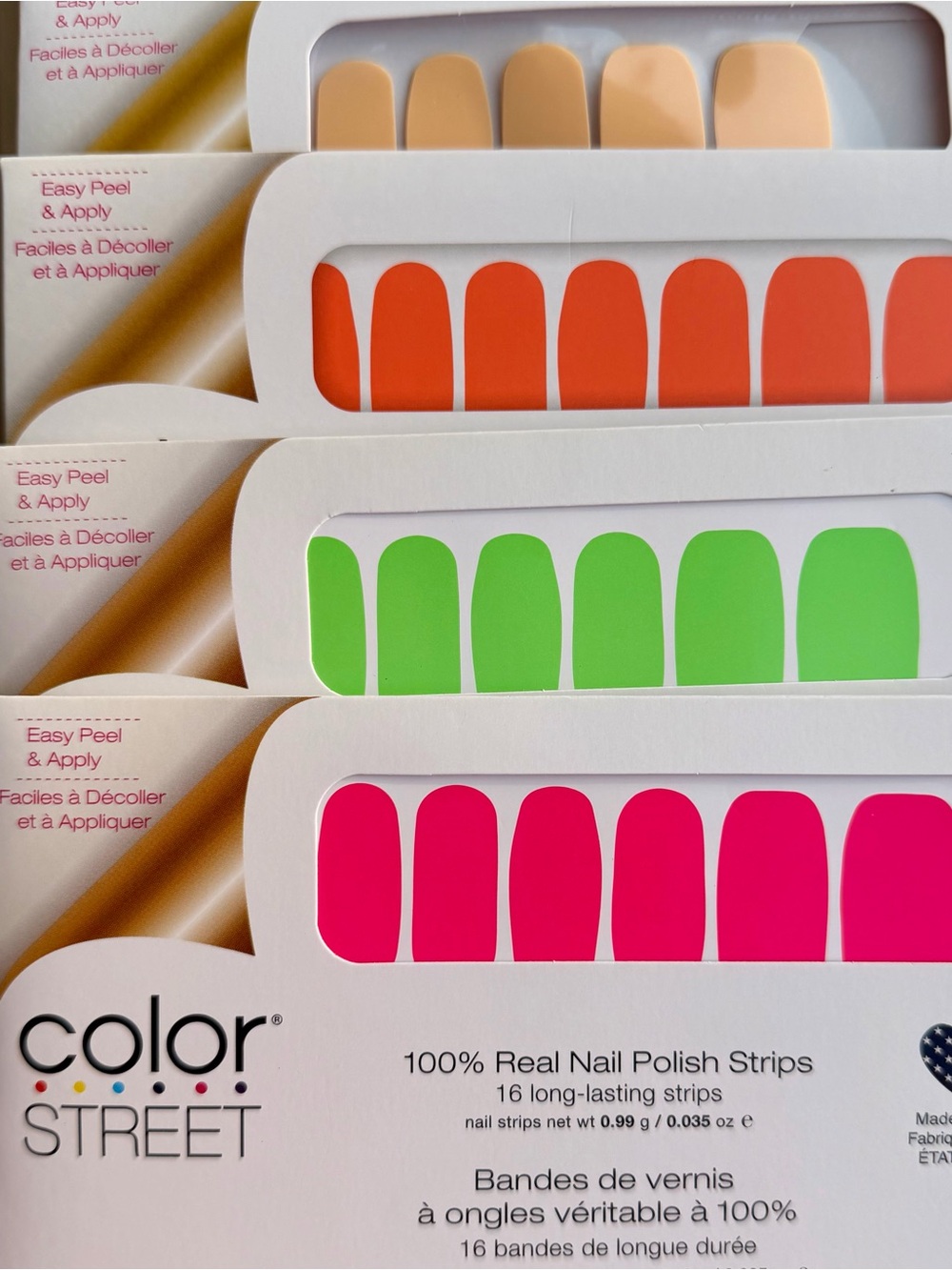 Color Street Nail Strips Bundle: Solids